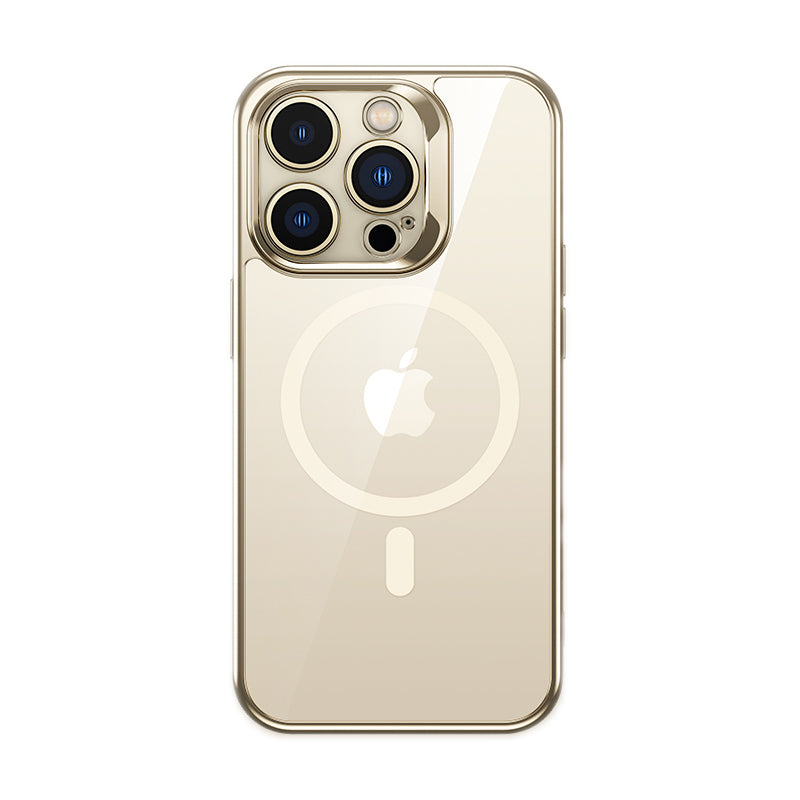 Benks Electroplated iPhone 14 Pro Max Kılıf Magsafe Premium Cam Arka Yüzey Telefon Kılıfı - 11
