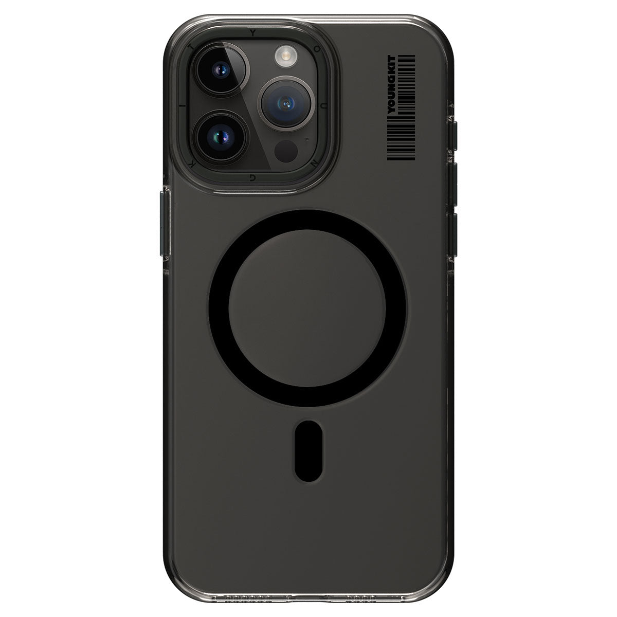 Youngkit Crystal Shield Serisi iPhone 14 Pro Max Magsafe Şarj Özellikli Şeffaf Telefon Kılıfı - 2