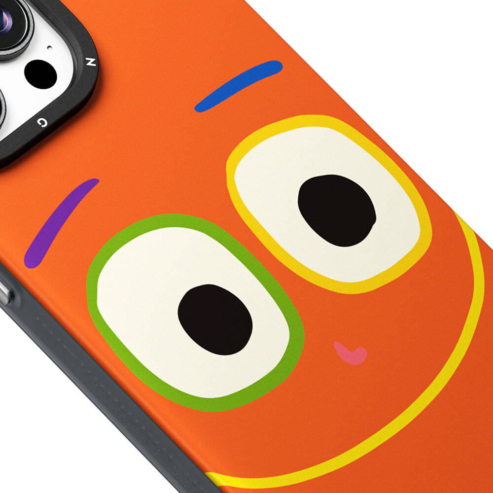 Youngkit Daily Happy Serisi iPhone 14 Pro Max Magsafe Şarj Özellikli Sunshine Tasarımlı Telefon Kılıfı - 9