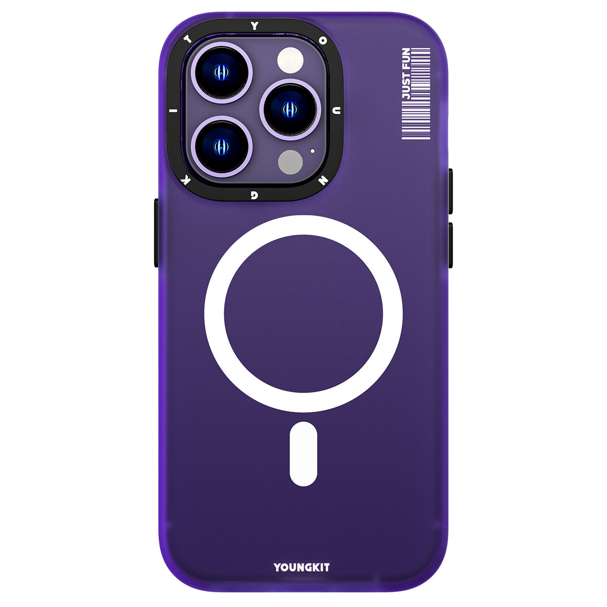 Youngkit Colored Sand Serisi iPhone 14 Pro Max Magsafe Şarj Özellikli Telefon Kılıfı - 9