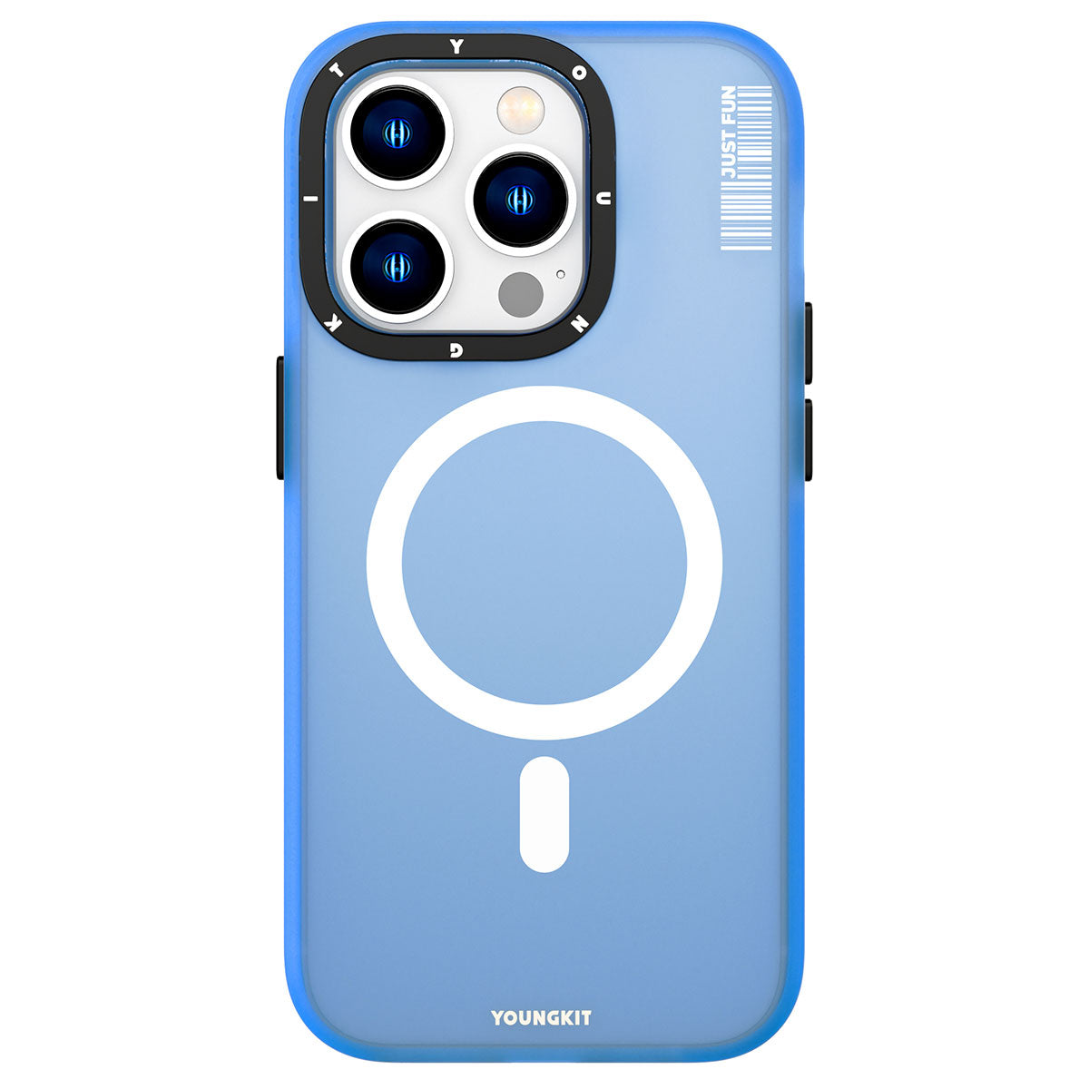 Youngkit Colored Sand Serisi iPhone 14 Pro Max Magsafe Şarj Özellikli Telefon Kılıfı - 5