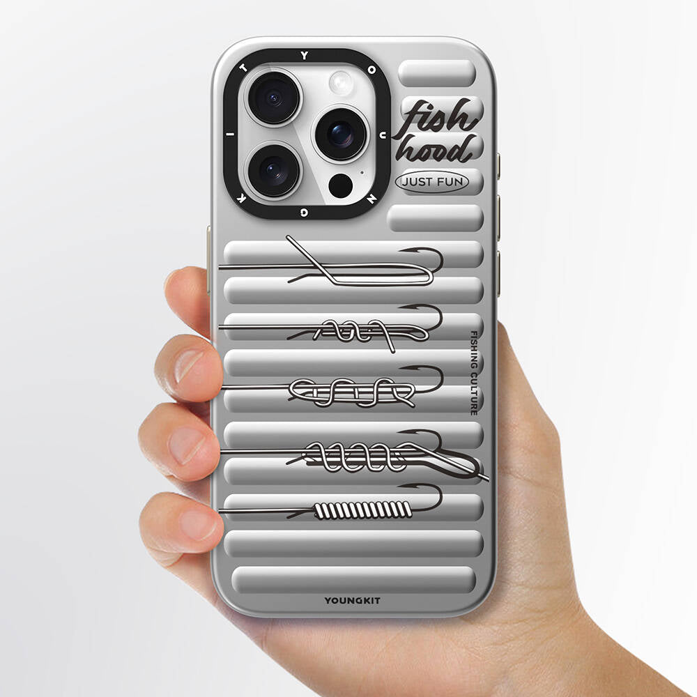 Youngkit Fishing Serisi iPhone 14 Pro Max Magsafe Şarj Özellikli Telefon Kılıfı - 5