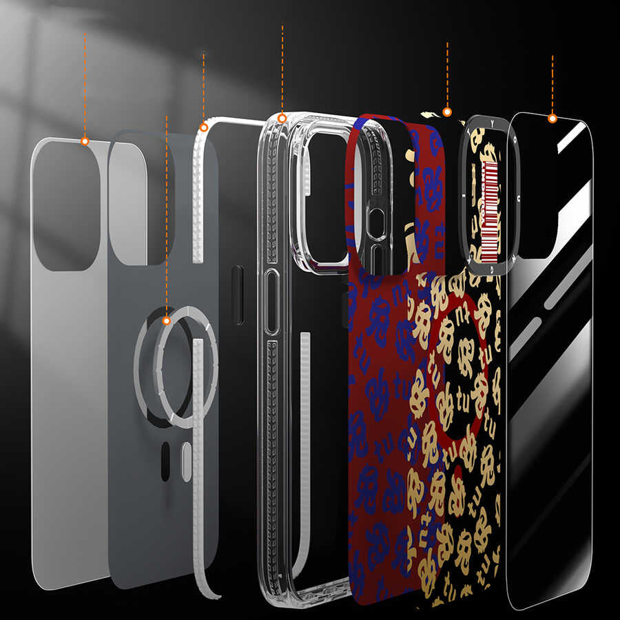 iPhone 14 Pro Max Kılıf M-safe Şarj Özellikli Youngkit Play Rabbit Serisi Kılıf - 4