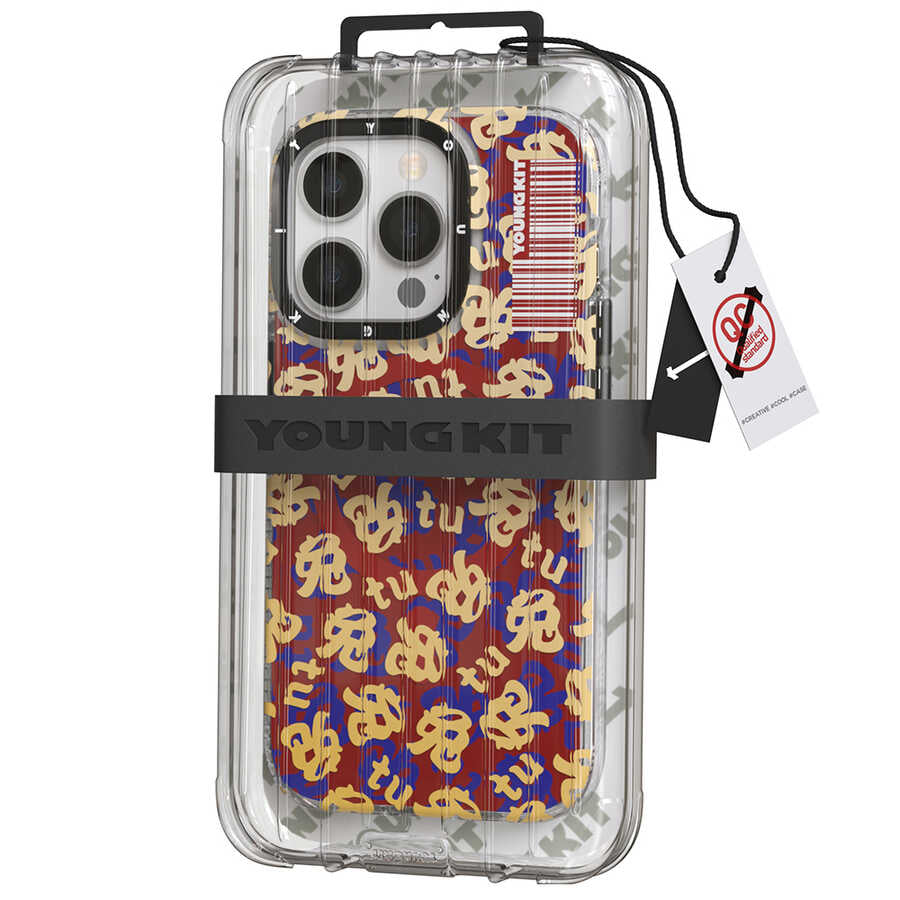 Youngkit Play Rabbit Serisi iPhone 14 Pro Max Magsafe Şarj Özellikli Telefon Kılıfı - 6