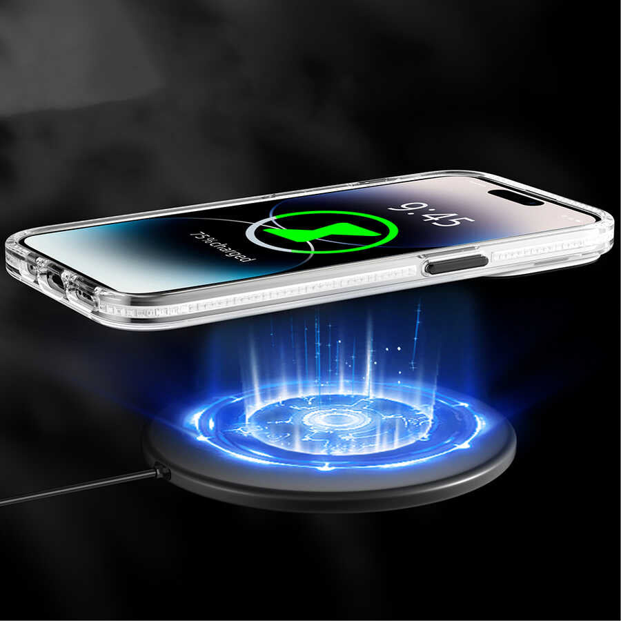 Youngkit Pure Serisi iPhone 14 Pro Max Magsafe Şarj Özellikli Telefon Kılıfı - 7
