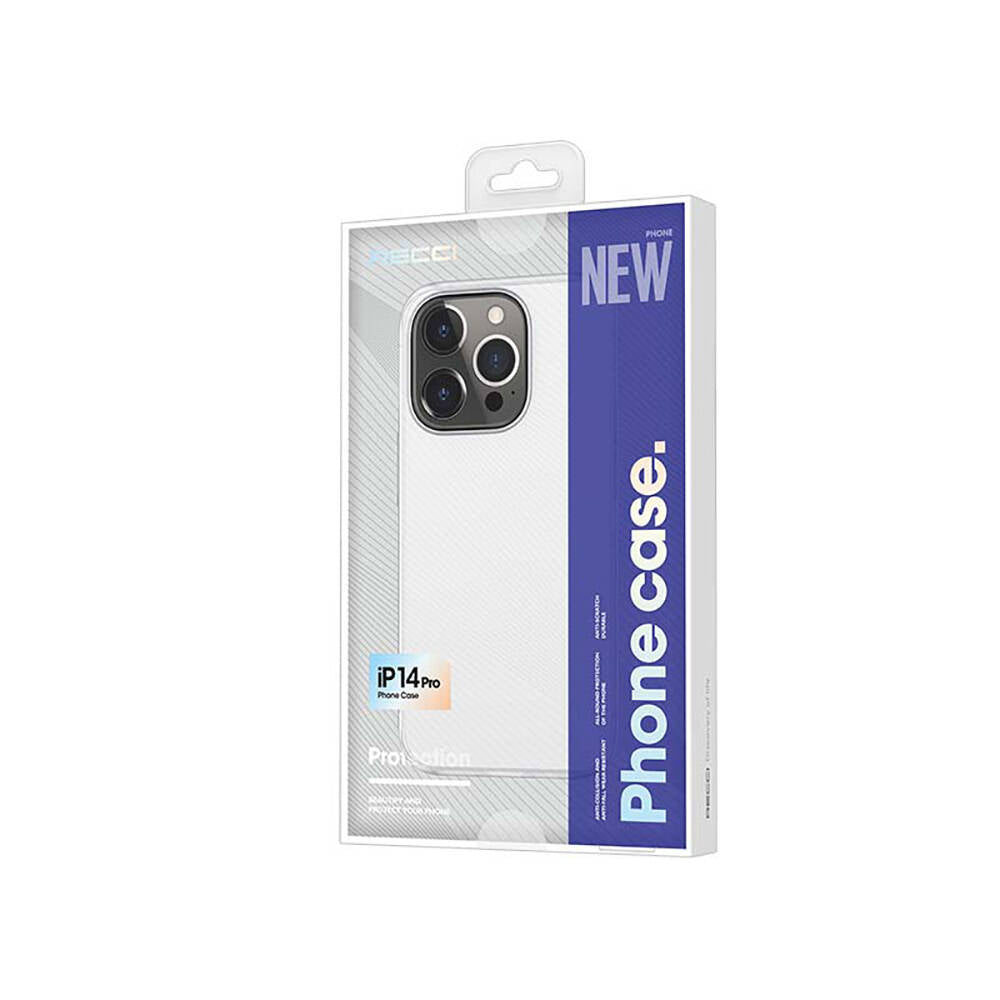 Recci Elite Serisi iPhone 14 Pro Max Kılıf Ultra İnce Mat PC Arka Yüzey Kılıf