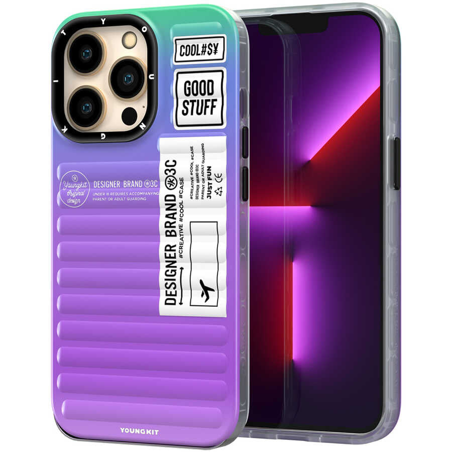 YoungKit The Secret Color Serisi iPhone 14 Pro Max Telefon Kılıfı - 12