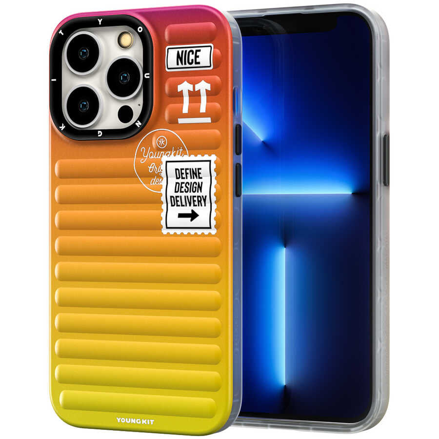 YoungKit The Secret Color Serisi iPhone 14 Pro Max Telefon Kılıfı - 8