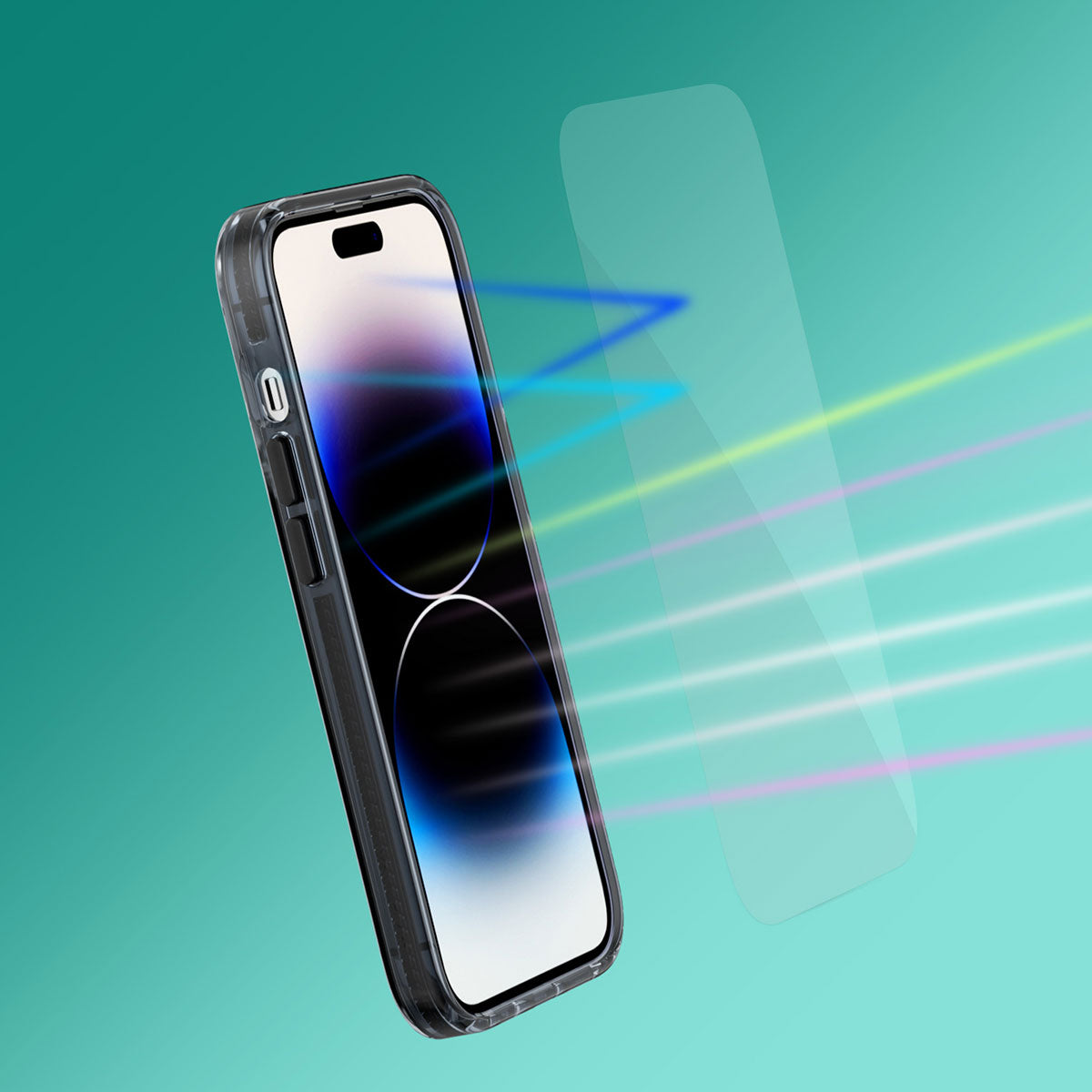 Youngkit iPhone 14 Pro Max Antistatik Ve Antidust Kolay Uygulama Aparatlı Cam Ekran Koruyucu - 4