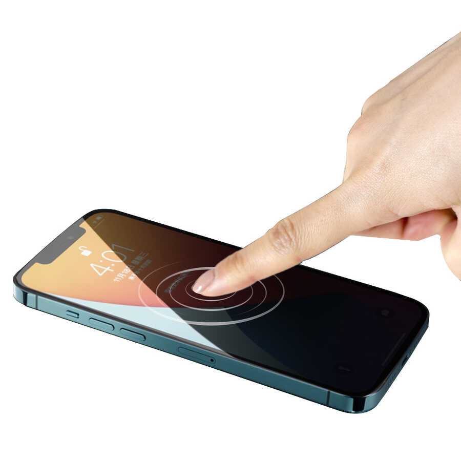 Wiwu iPrivacy iPhone 14 Pro HD Anti-Peep Ekran Koruyucu - 13
