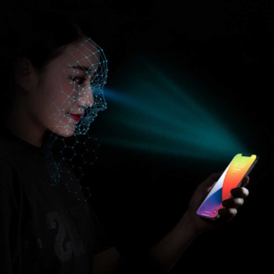 Wiwu iPrivacy iPhone 14 Pro HD Anti-Peep Ekran Koruyucu - 15