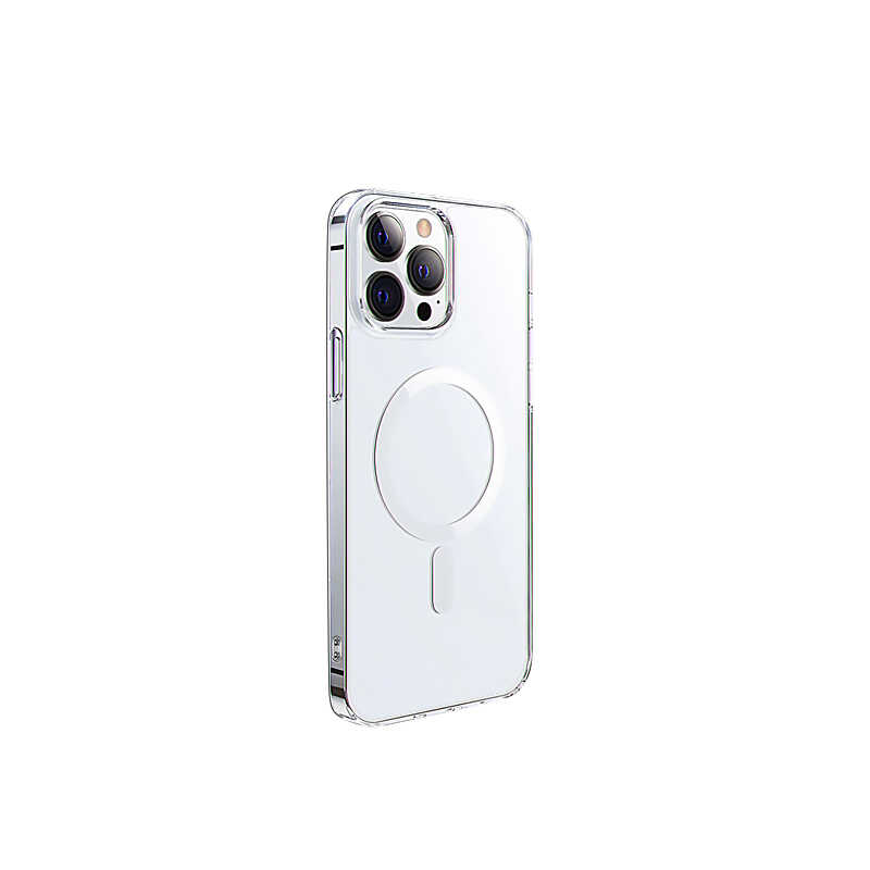 Wiwu iPhone 14 Pro Magsafe Lens Korumalı Şeffaf Silikon Kılıf - 16