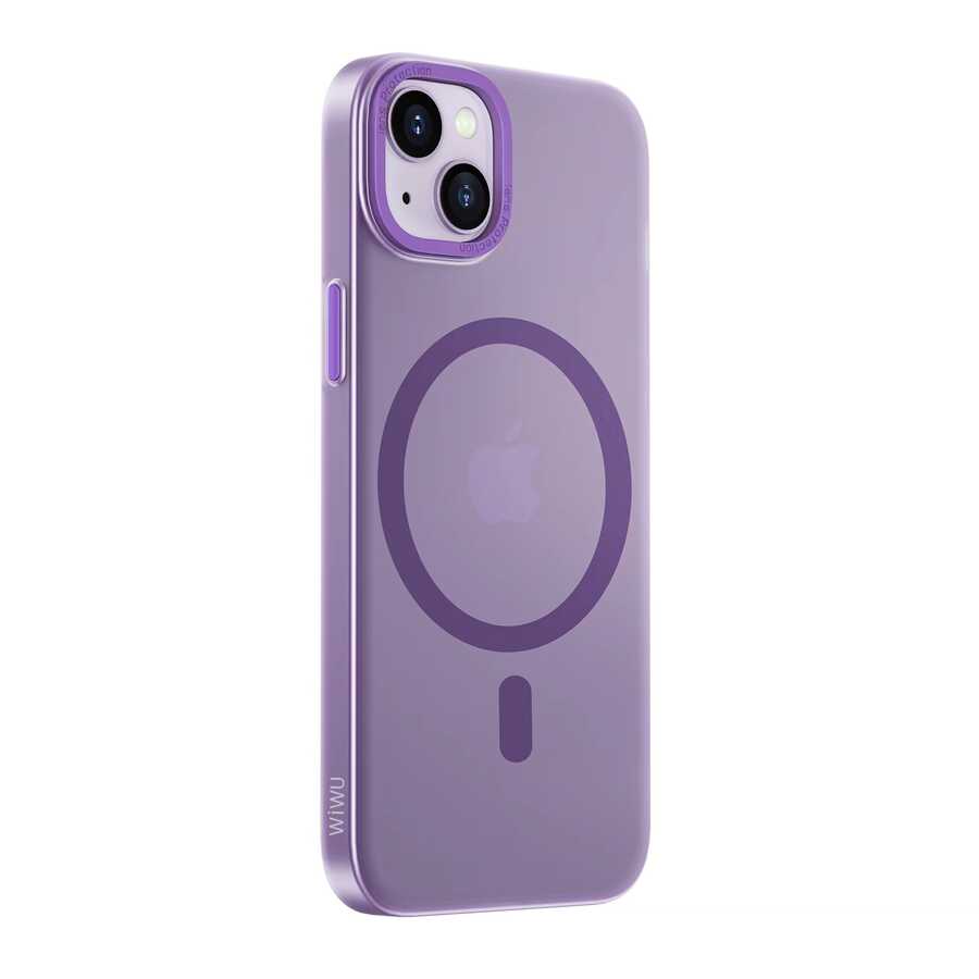 iPhone 14 Wiwu Frosted Magnetic Buzlu Sert PC Kılıf - 12