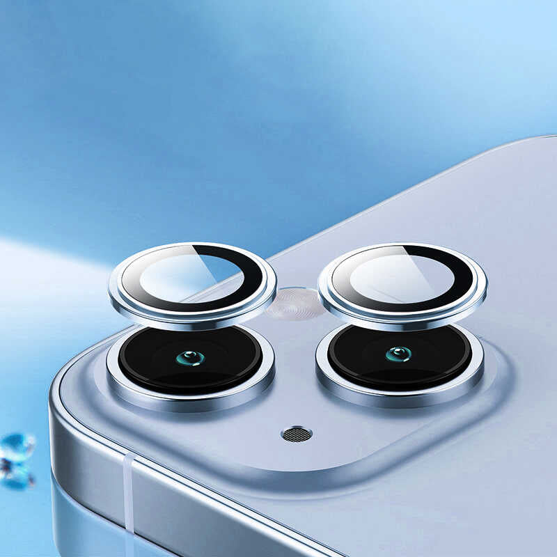 Wiwu Lens Guard iPhone 14 Metal Kamera Lens Koruyucu - 5