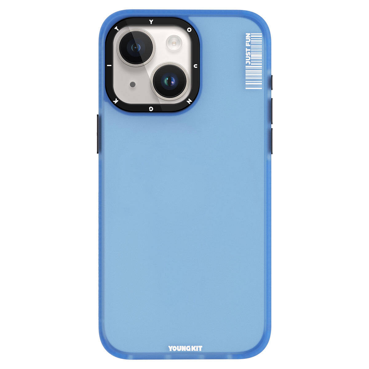 Youngkit Colored Sand Serisi iPhone 15 Buzlu Mat Tasarım Telefon Kılıfı - 8
