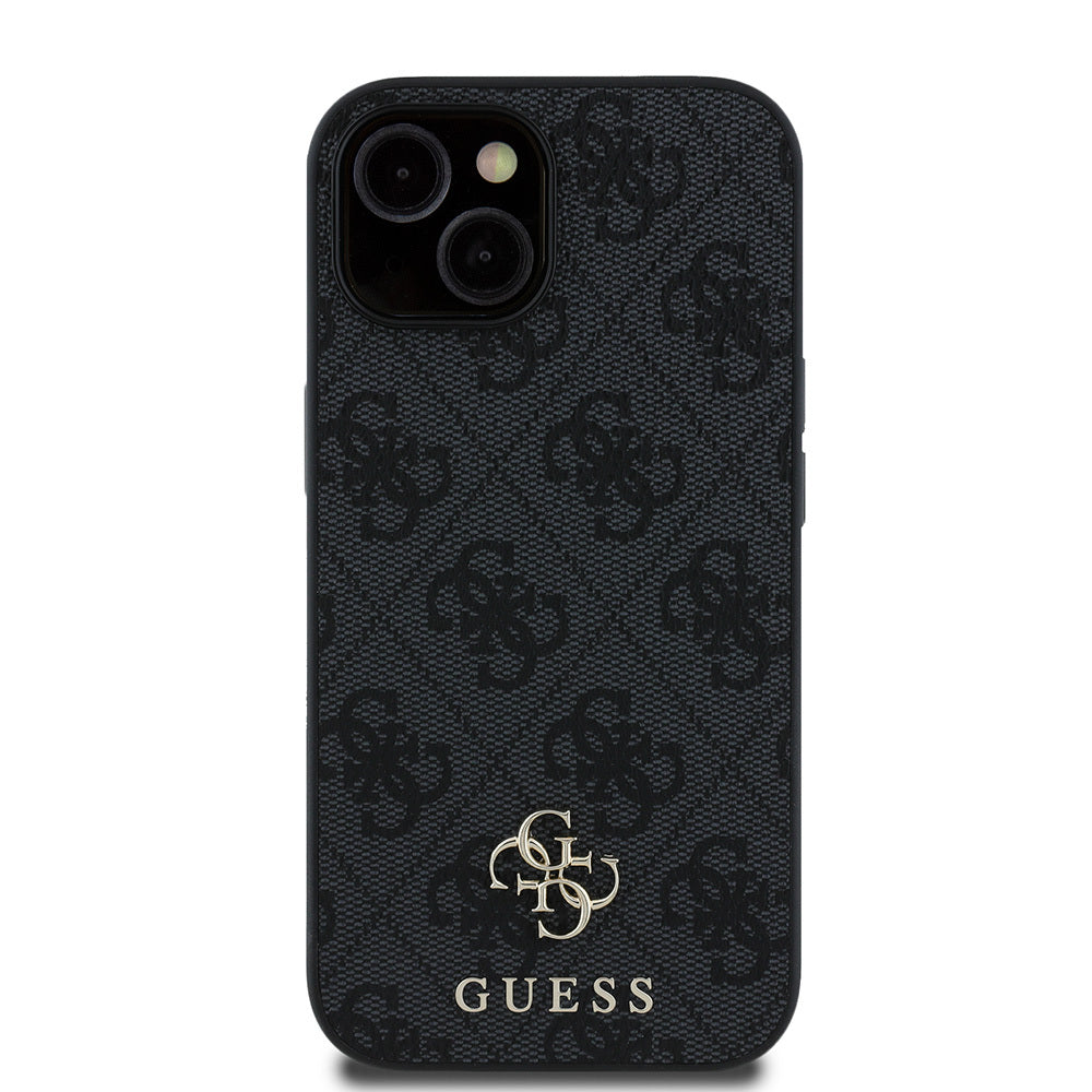 Guess iPhone 15 Orjinal Lisanslı M-safe Şarj Özellikli Small 4G Classic Kılıf