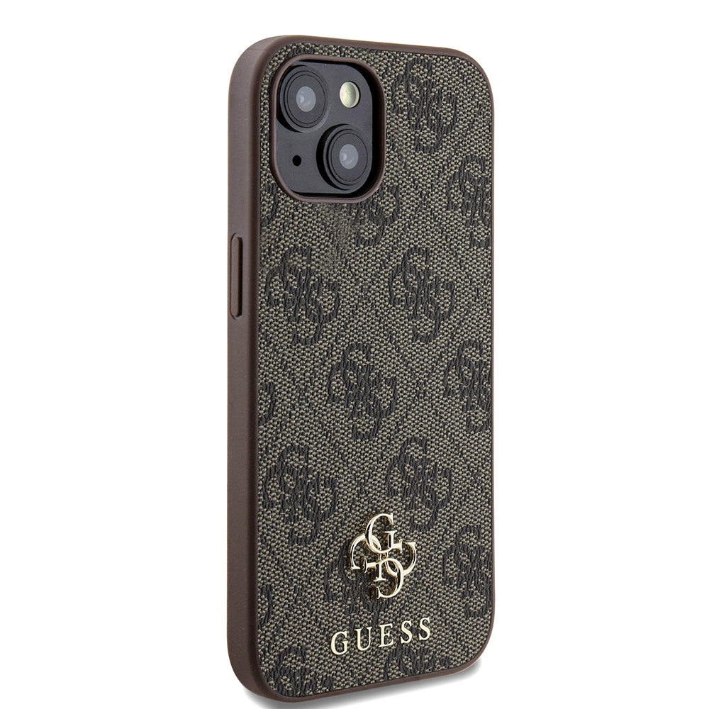 Guess iPhone 15 Orjinal Lisanslı M-safe Şarj Özellikli Small 4G Classic Kılıf