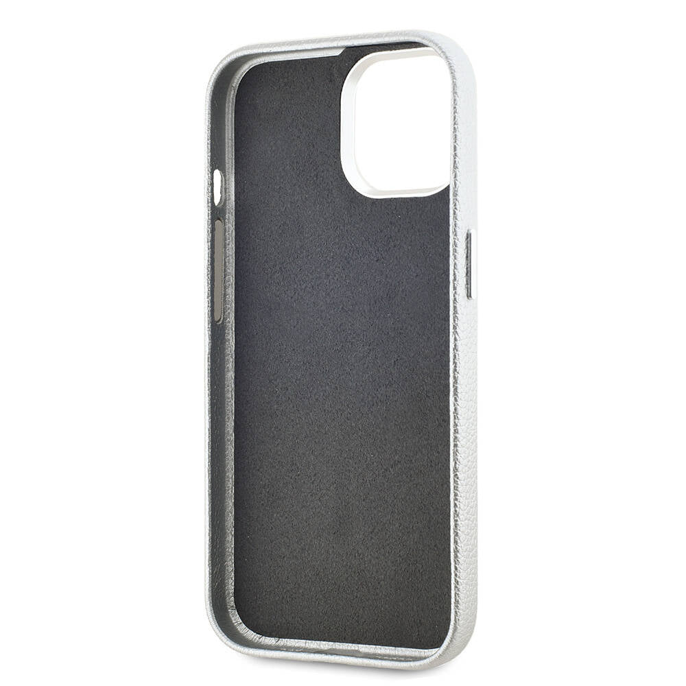 Karl Lagerfeld iPhone 15 Orjinal Lisanslı KL Yazılı Hotel Telefon Kılıfı - 7