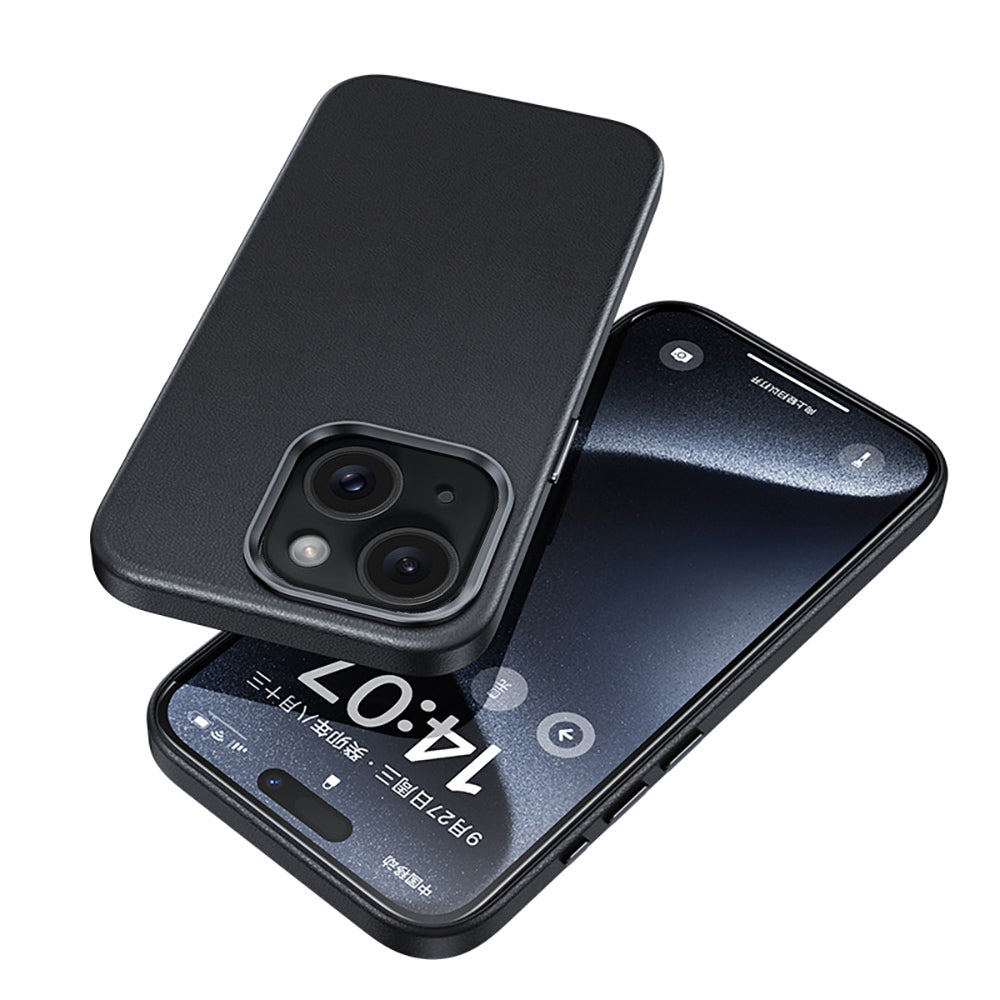 Benks Vintage Leather iPhone 15 Kılıf M-safe Şarj Özellikli Telefon Kılıfı