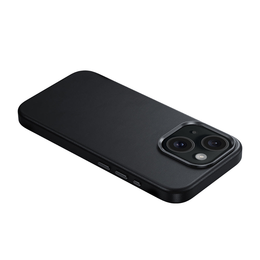 Benks Vintage Leather iPhone 15 Kılıf M-safe Şarj Özellikli Telefon Kılıfı