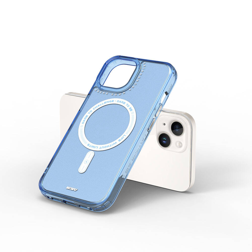 Wiwu Basic Color J Serisi iPhone 15 M-safe Şarj Özellikli Telefon Kılıfı