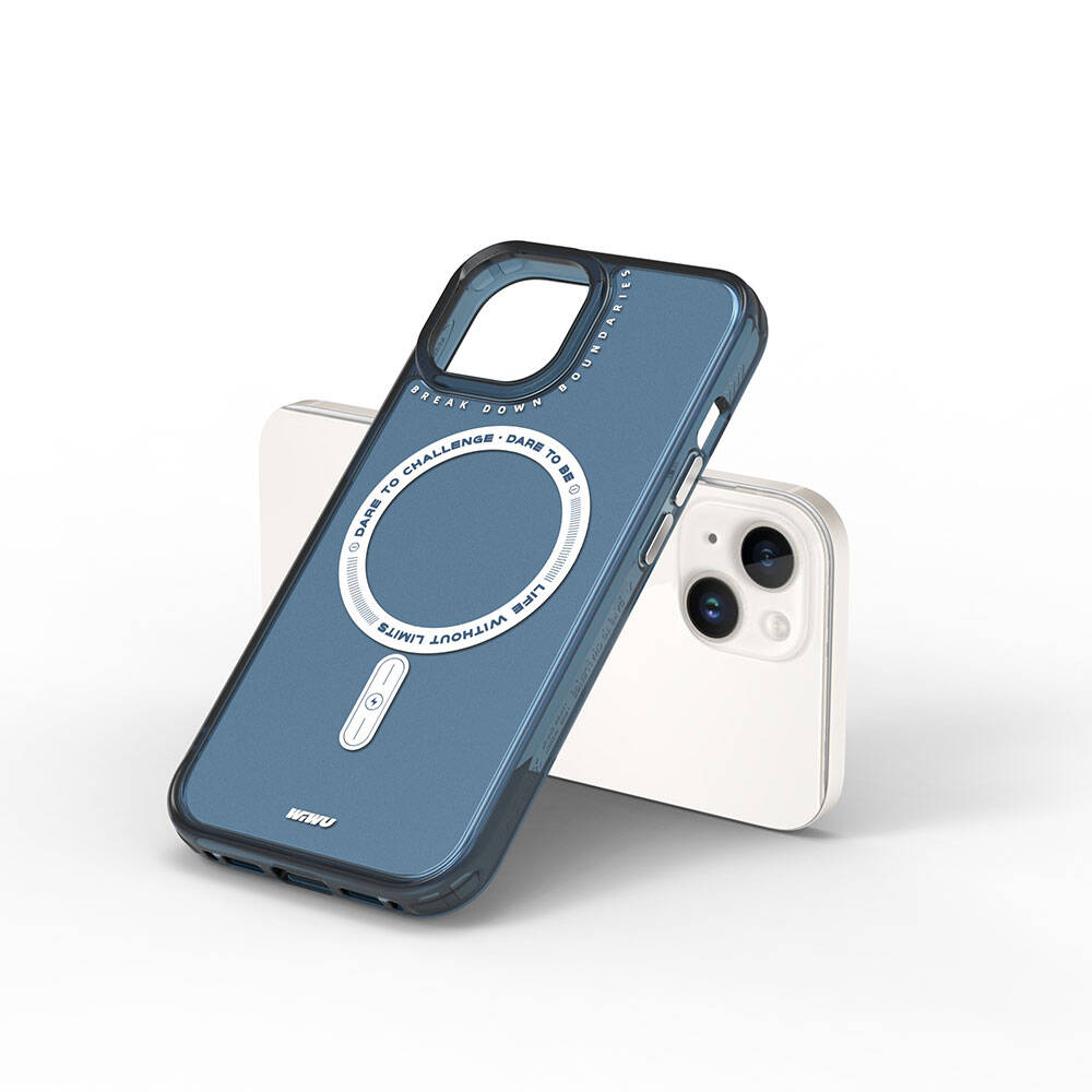 Wiwu Basic Color J Serisi iPhone 15 M-safe Şarj Özellikli Telefon Kılıfı