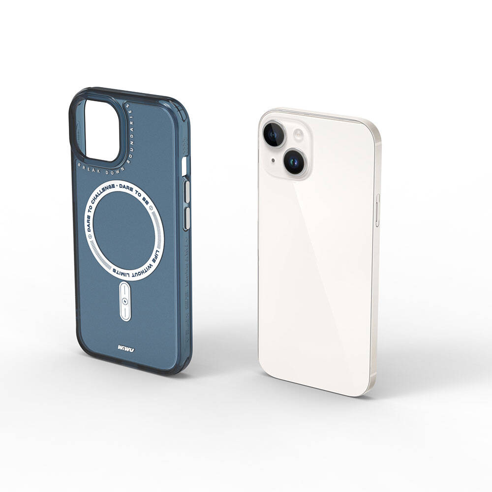 Wiwu Basic Color J Serisi iPhone 15 M-safe Şarj Özellikli Telefon Kılıfı
