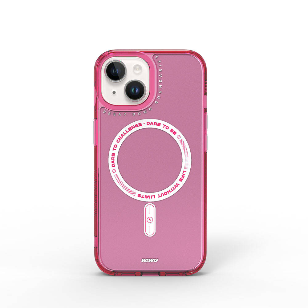 Wiwu Basic Color J Serisi iPhone 15 M-safe Şarj Özellikli Telefon Kılıfı