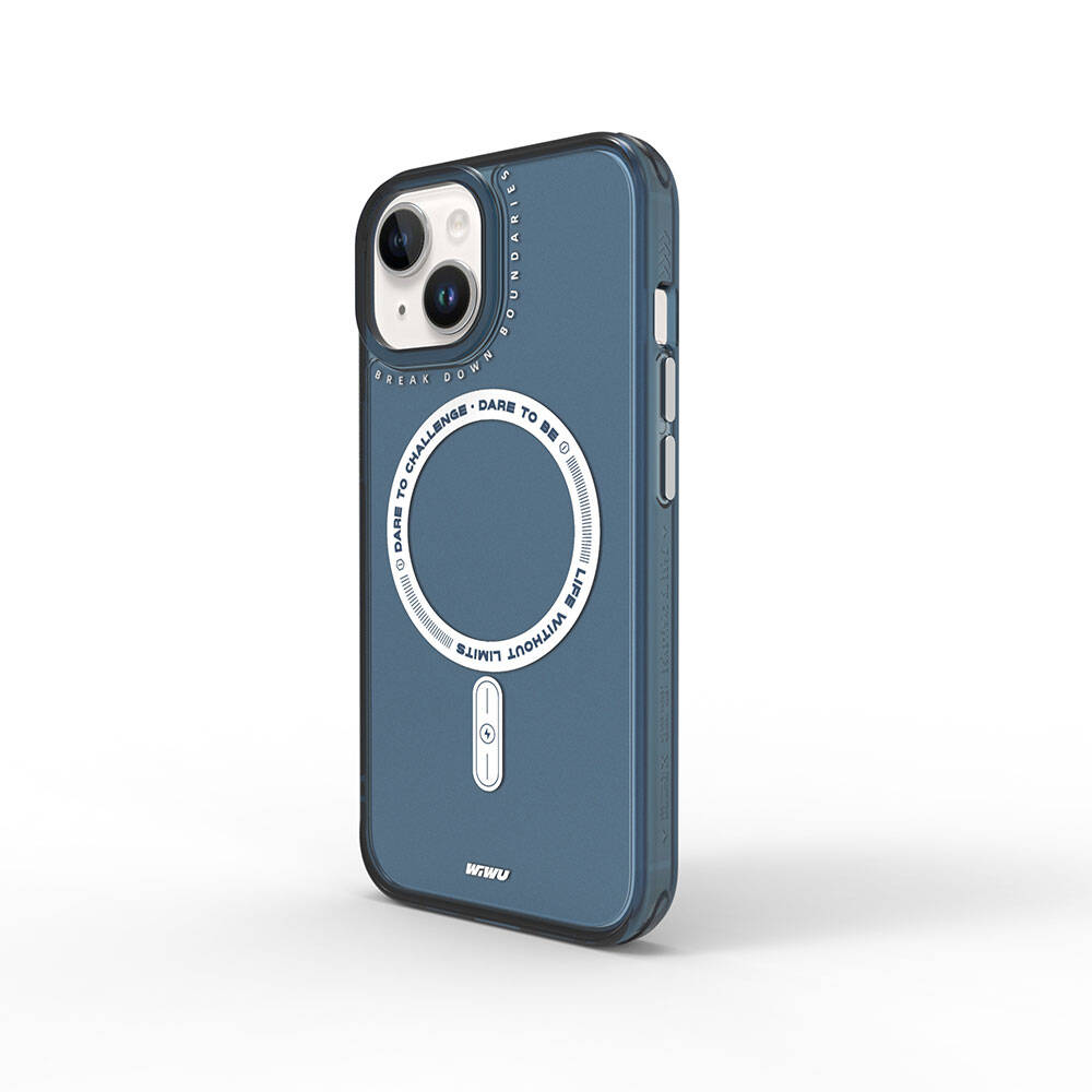 Wiwu Basic Color J Serisi iPhone 15 M-safe Şarj Özellikli Telefon Kılıfı