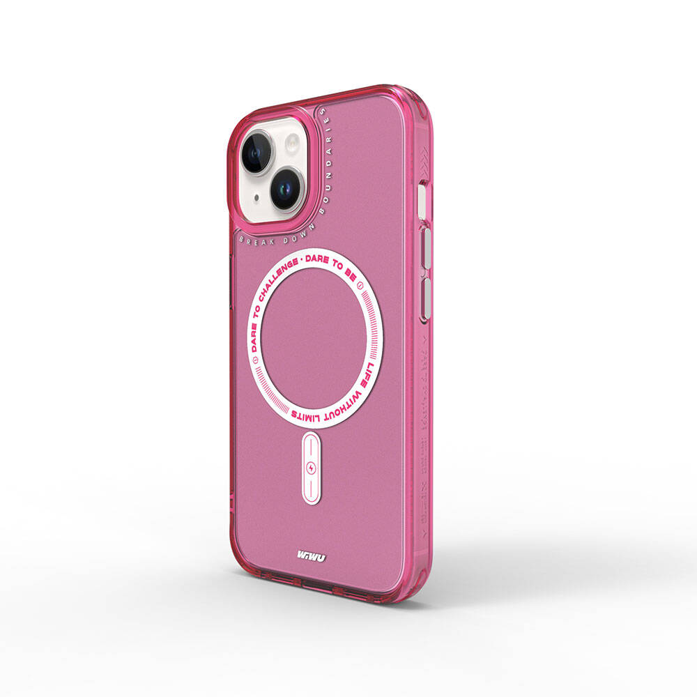 Wiwu Basic Color J Serisi iPhone 15 M-safe Şarj Özellikli Telefon Kılıfı