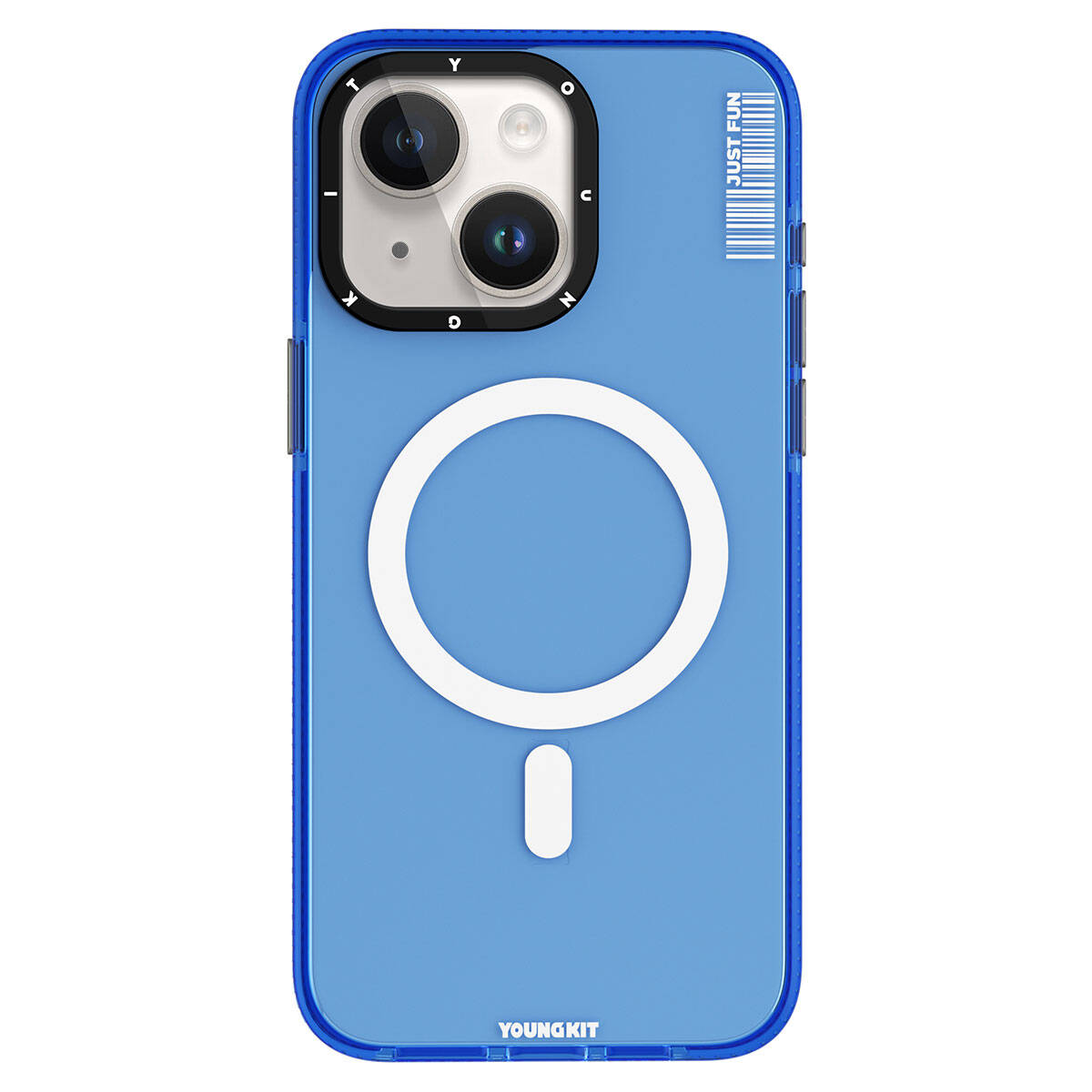 YoungKit Crystal Color Serisi iPhone 15 Magsafe Şarj Özellikli Telefon Kılıfı - 6