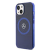 Mercedes Benz iPhone 15 Orjinal Lisanslı M-safe Şarj Özellikli Çift Katmanlı Mavi Yıldız Desenli Kılıf Mercedes Benz iPhone 15 Orjinal Lisanslı M-safe Şarj Özellikli Çift Katmanlı Mavi Yıldız Desenli Kılıf