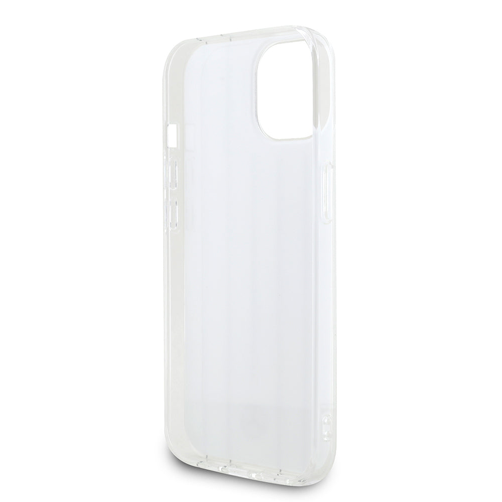 Mercedes Benz iPhone 15 Orjinal Lisanslı New Urban 3 IML Baskılı Paralel Çizgi Desenli Kılıf