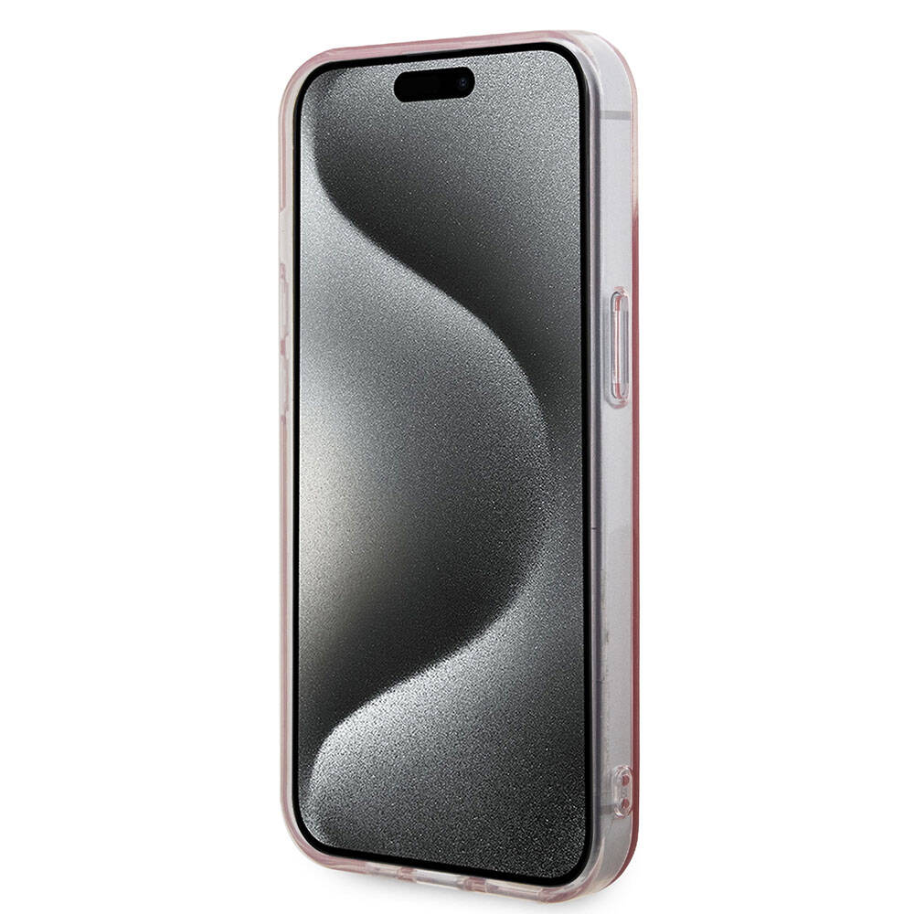 U.S. Polo Assn. iPhone 15 Orjinal Lisanslı Simli Parlak Alfabe Tasarım Telefon Kılıfı - 5