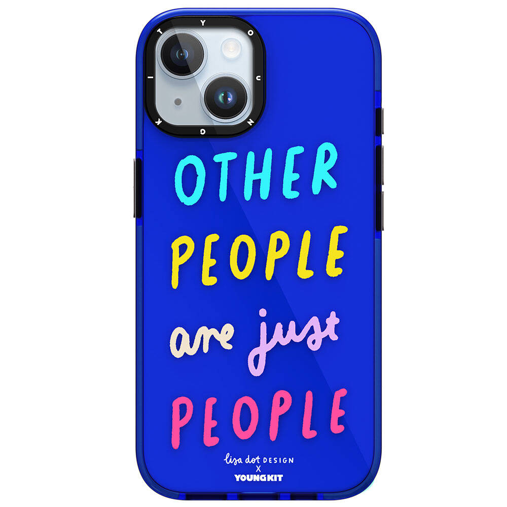 Youngkit Mindfulness Serisi iPhone 15 Yazı Desenli Telefon Kılıfı - 4