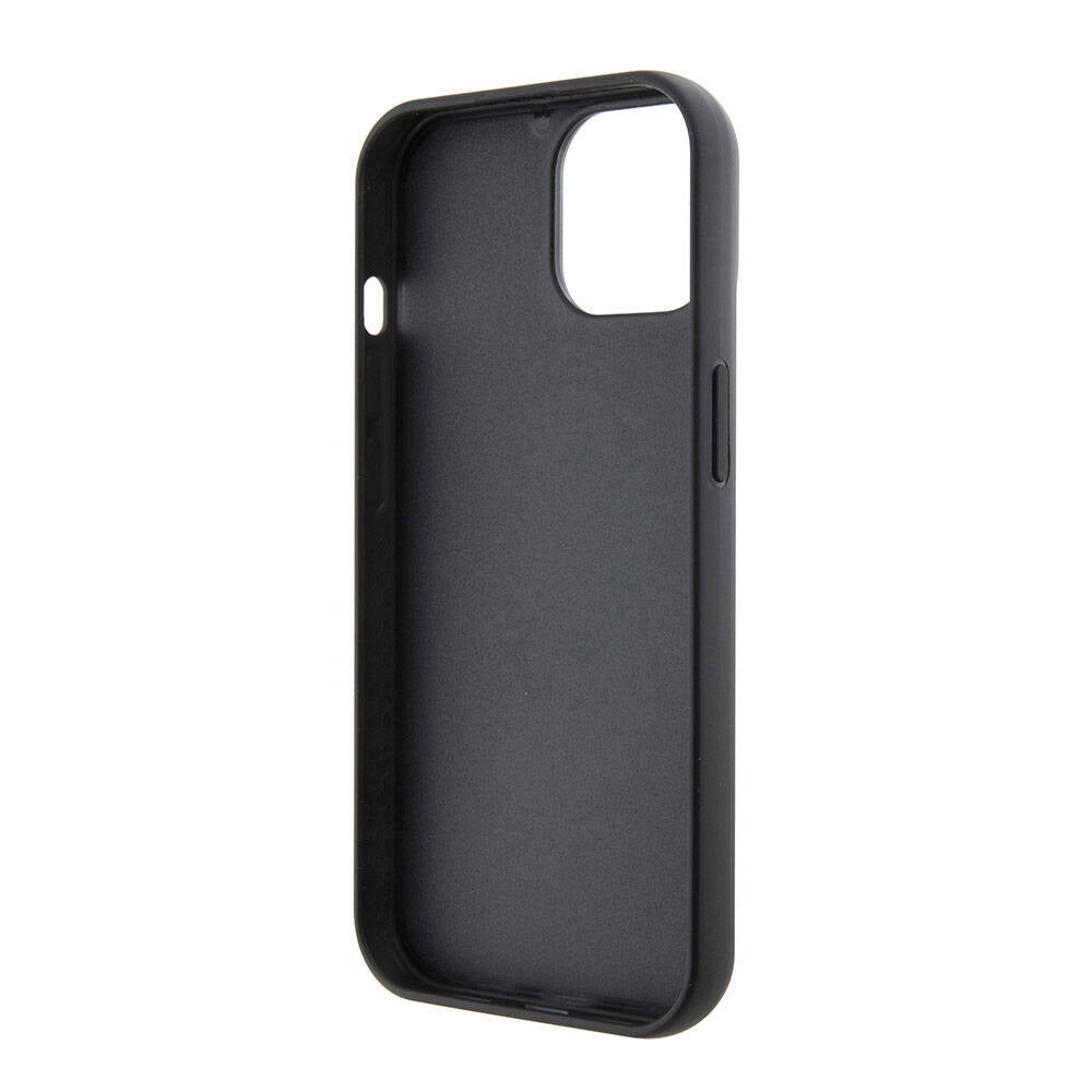 Karl Lagerfeld iPhone 15 Plus İkonik Fixed Glitter Metal Logo Orjinal Lisanslı Telefon Kılıfı - 2