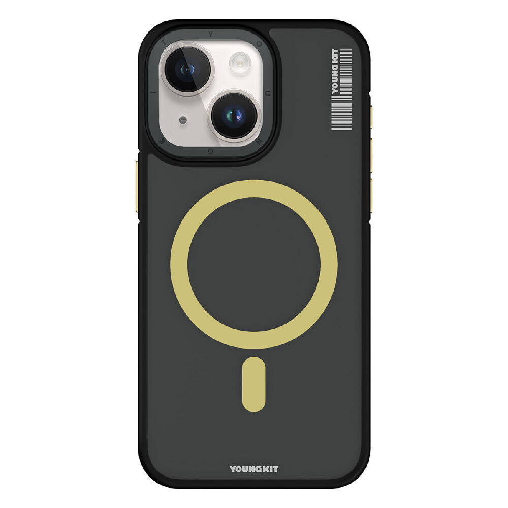 Youngkit Rock Sand Serisi iPhone 15 Plus Magsafe Şarj Özellikli Telefon Kılıfı - 4