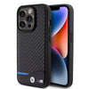 BMW iPhone 15 Pro Orjinal Lisanslı M-safe Şarj Özellikli M Logolu PU Karbon Telefon Kılıfı BMW iPhone 15 Pro Orjinal Lisanslı M-safe Şarj Özellikli M Logolu PU Karbon Telefon Kılıfı