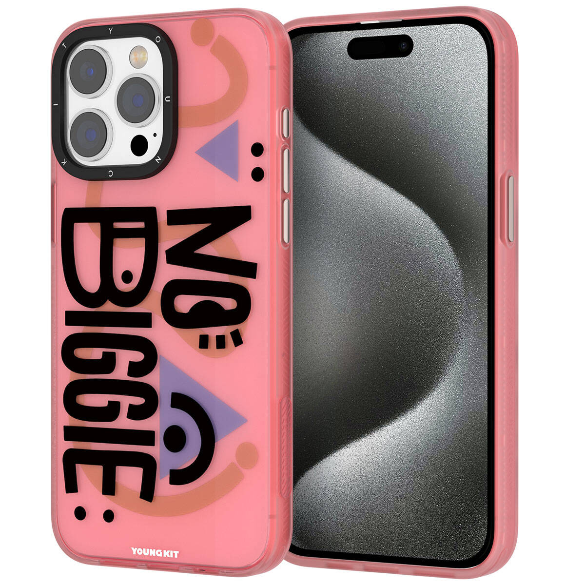 Youngkit Happy Hearth Serisi iPhone 15 Pro Desenli Telefon Kılıfı - 7