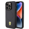 Ferrari iPhone 15 Pro Orjinal Lisanslı M-safe Şarj Özellikli Metal Logolu PU Karbon Kılıf Ferrari iPhone 15 Pro Orjinal Lisanslı M-safe Şarj Özellikli Metal Logolu PU Karbon Kılıf