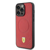 Ferrari iPhone 15 Pro Orjinal Lisanslı M-safe Şarj Özellikli Metal Logolu PU Karbon Kılıf Ferrari iPhone 15 Pro Orjinal Lisanslı M-safe Şarj Özellikli Metal Logolu PU Karbon Kılıf