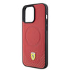 Ferrari iPhone 15 Pro Orjinal Lisanslı M-safe Şarj Özellikli Metal Logolu PU Karbon Kılıf Ferrari iPhone 15 Pro Orjinal Lisanslı M-safe Şarj Özellikli Metal Logolu PU Karbon Kılıf