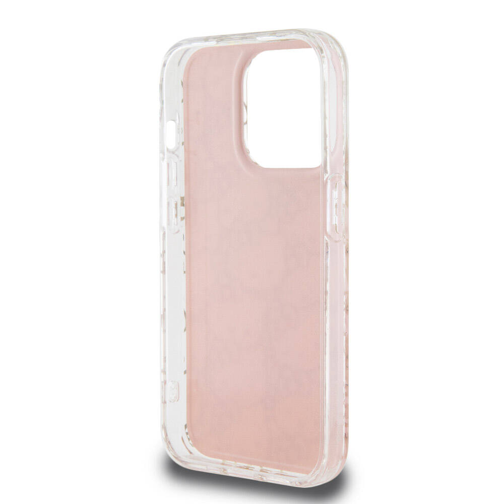 Hello Kitty iPhone 15 Pro Orjinal Lisanslı Renk Geçişli Elektroplating Kaplama Kitty Head Desenli Kılıf