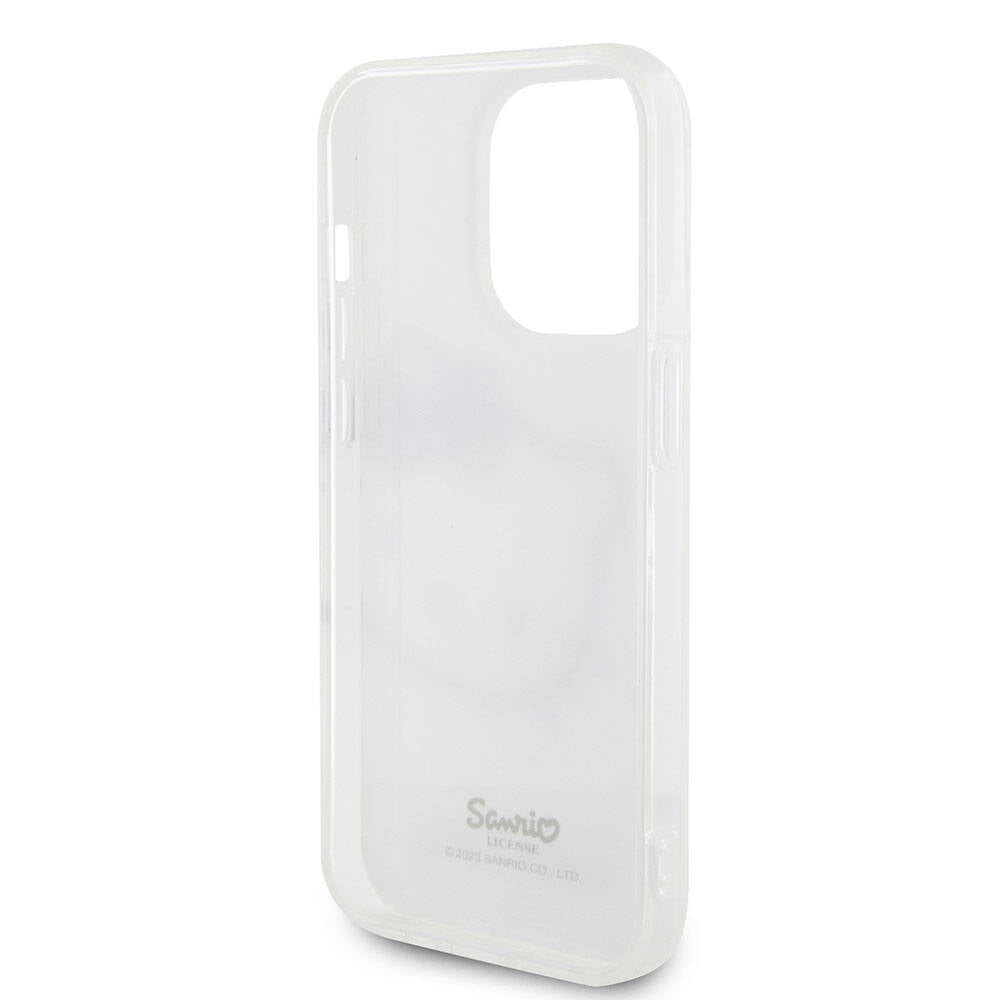 Hello Kitty iPhone 15 Pro Orjinal Lisanslı Yazı ve İkonik Logolu Kitty Head Kılıf