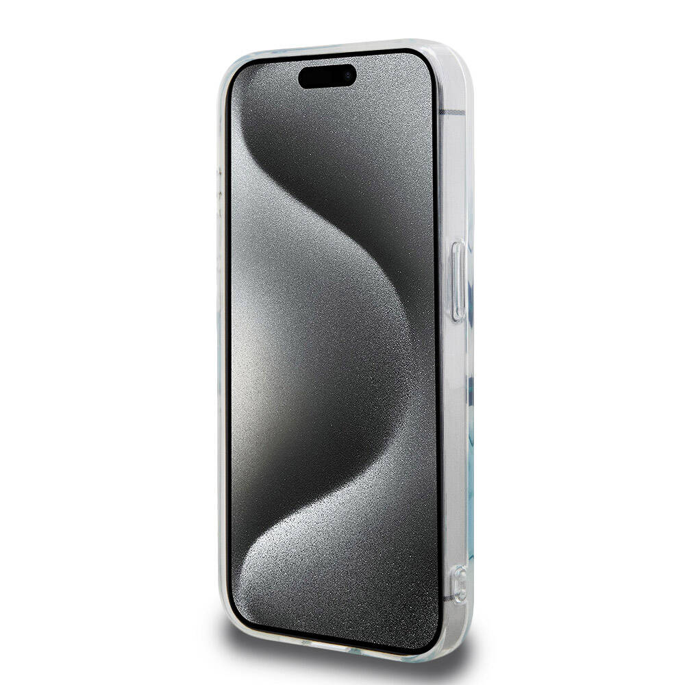 Lacoste iPhone 15 Pro Orjinal Lisanslı Magsafe Şarj Özellikli Çift Katmanlı Yamalar Desenli Telefon Kılıfı - 5