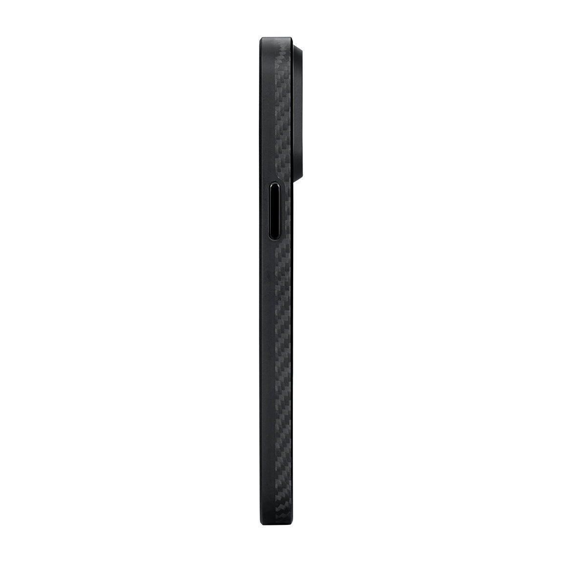 Pitaka Military-Grade Classic Serisi iPhone 15 Pro Kılıf Magsafe 1500D Aramid Fiber Black-Grey Twill Kılıf