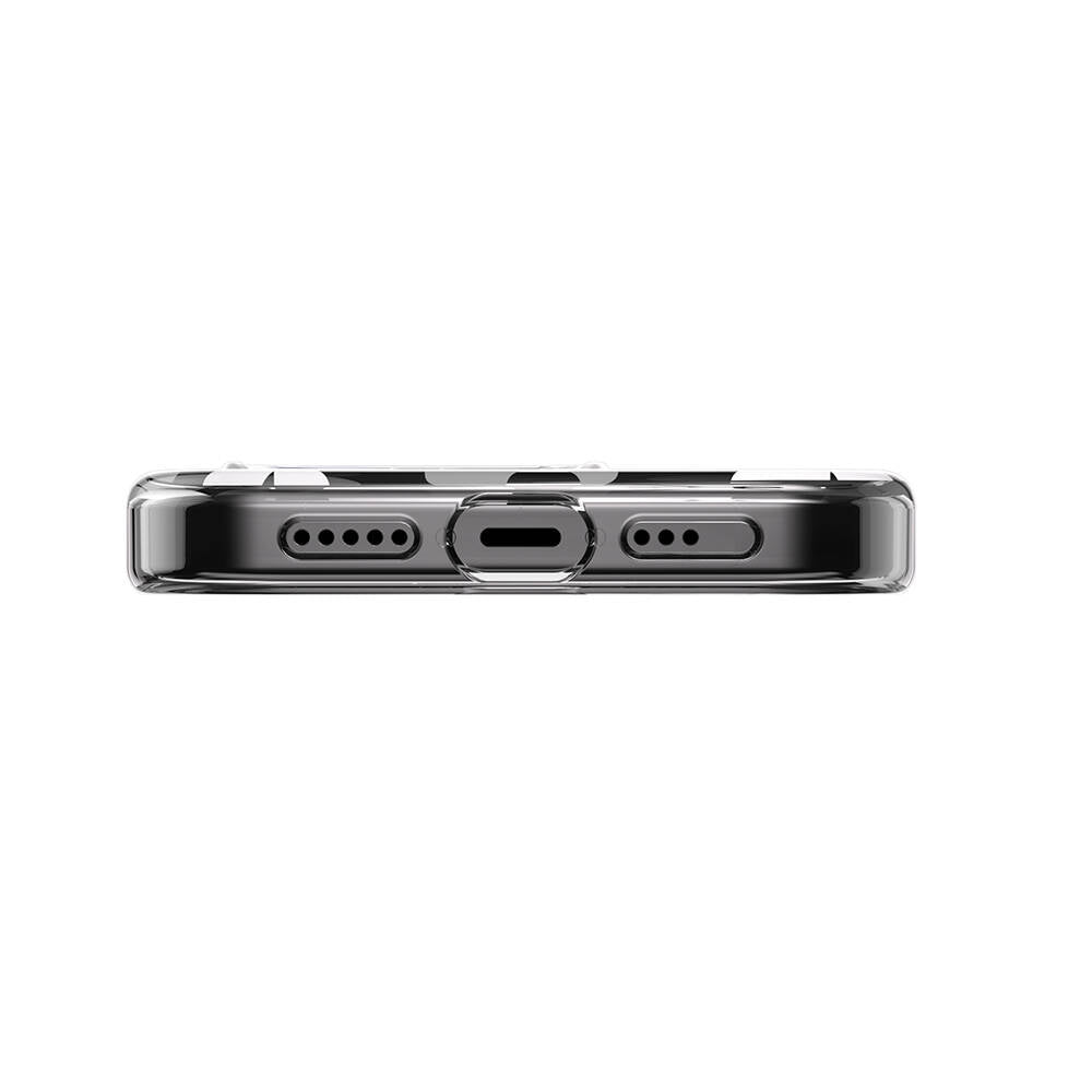 Switcheasy Artist-M Fleur iPhone 15 Pro M-safe Şarj Özellikli Çift IMD Baskılı Lisanslı Kılıf