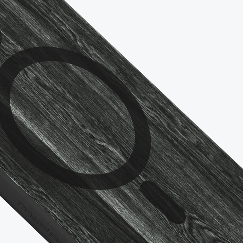 Youngkit Wood Forest Serisi iPhone 15 Pro Magsafe Şarj Özellikli Sararmaya Dayanıklı Telefon Kılıfı - 11