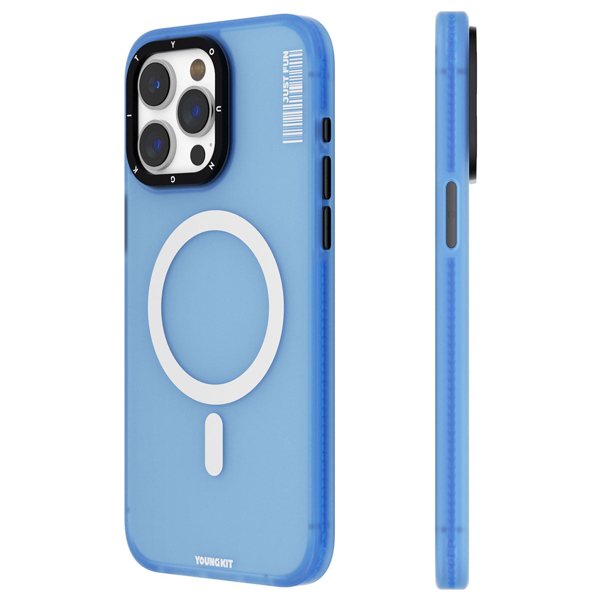 Youngkit Colored Sand Serisi iPhone 15 Pro Magsafe Şarj Özellikli Telefon Kılıfı - 9