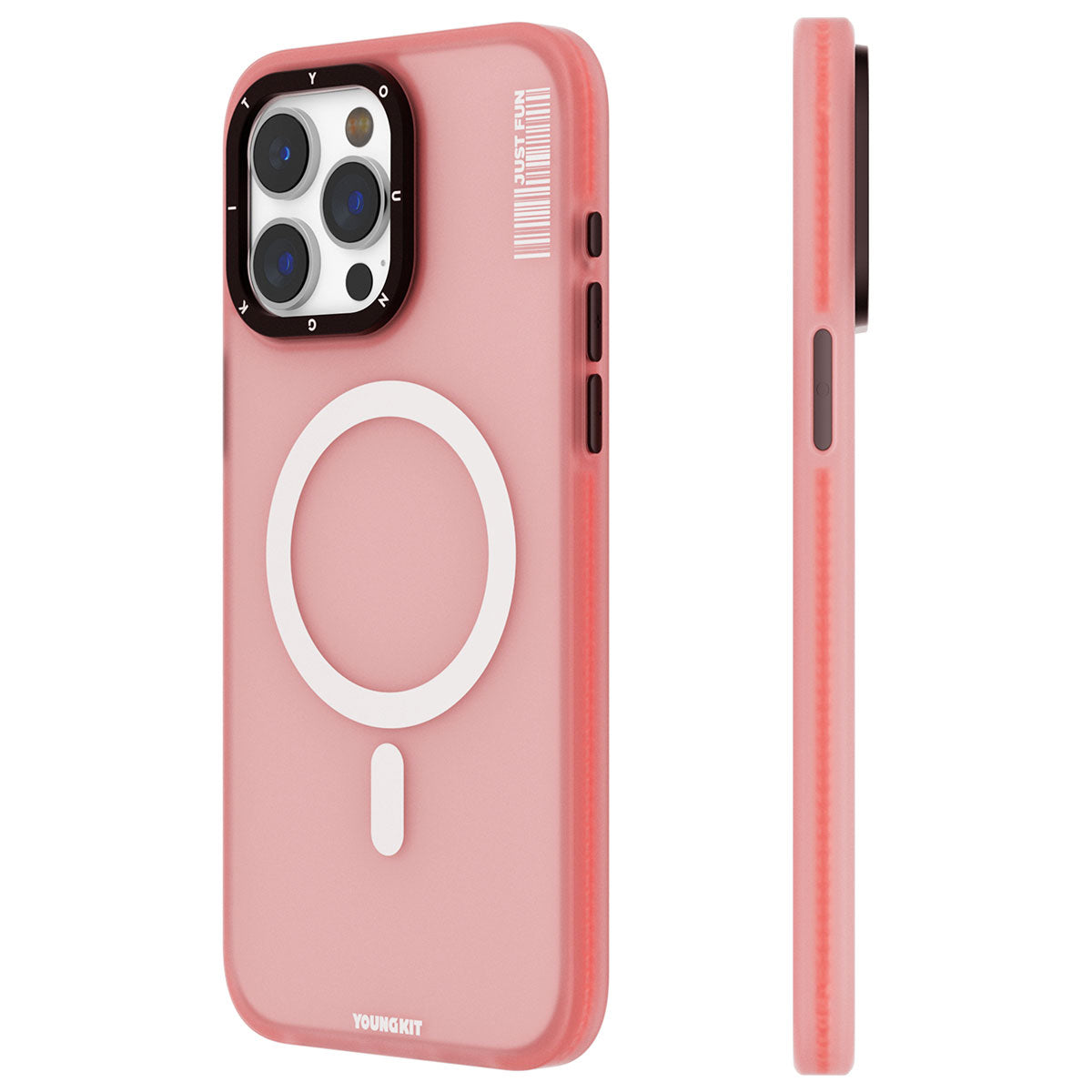 Youngkit Colored Sand Serisi iPhone 15 Pro Magsafe Şarj Özellikli Telefon Kılıfı - 8